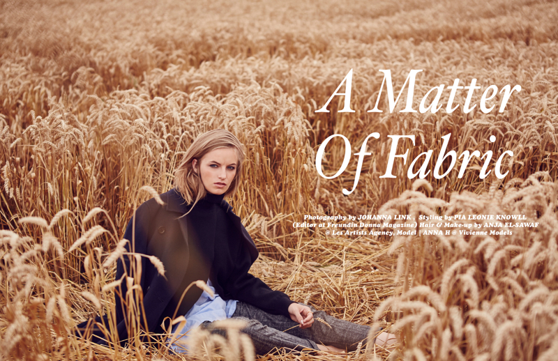 Coco Indie Magazine Johanna Link Hair & Make-up Anja El Sawaf les Artists by Josef Stockinger creative agency