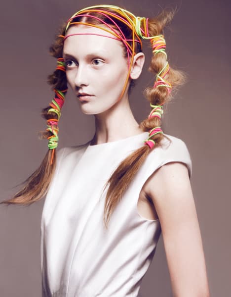 VESTAL shooting with photographer kevin sinclair and hairstylist deycke heidorn