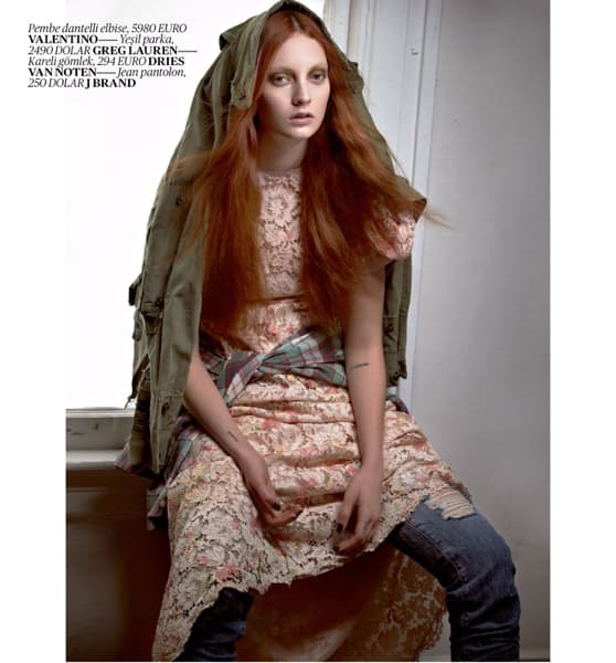 hair: deycke heidorn vogue turkey