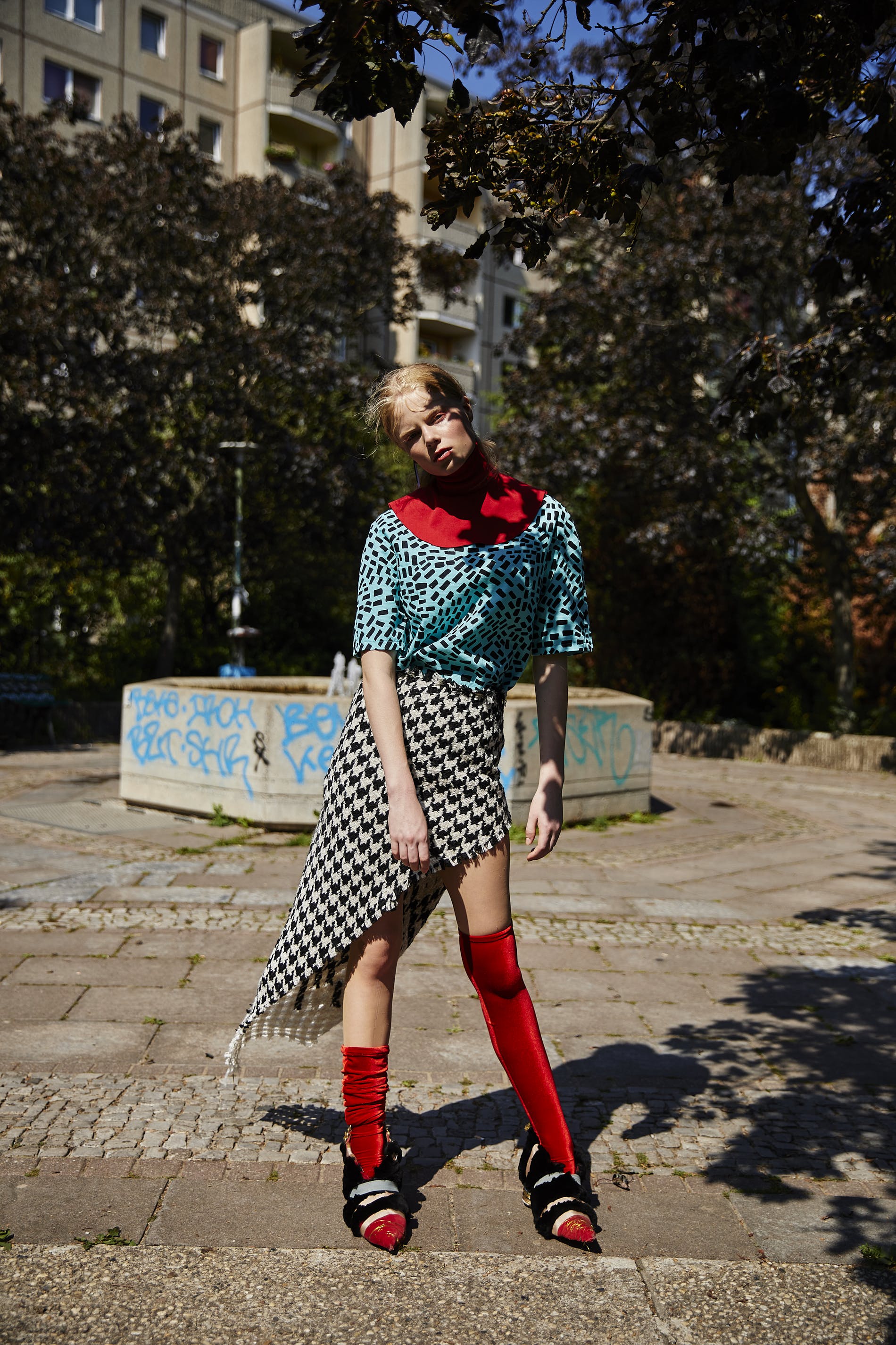 hair make-up styling fashion ediotrial Melanie Hoppe les artists Josef Stockinger agency munich berlin