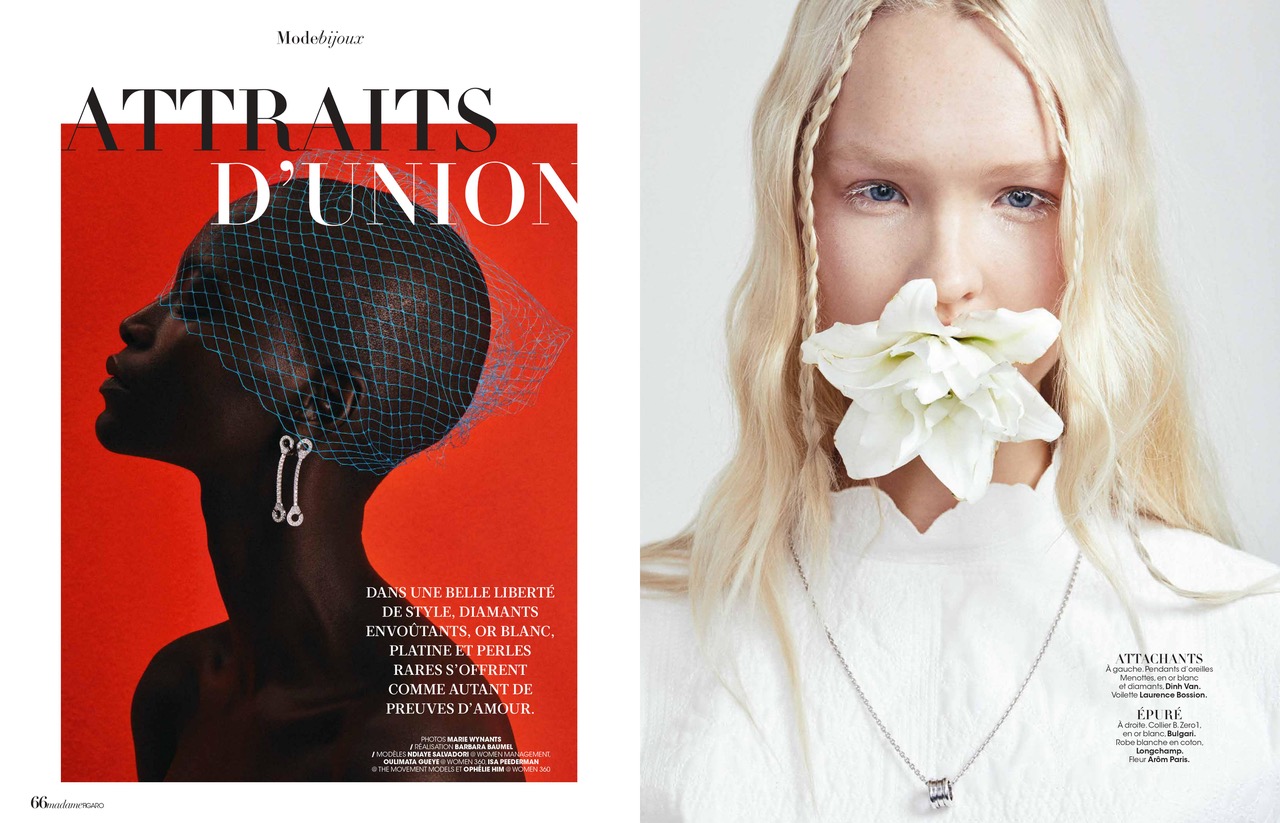 hair styling fashion madame Figaro Paris Olivier Lebrun lesARTISTS Artists Josef Stockinger Agency Munich Germany