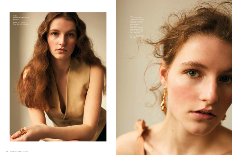 hair make-up beauty editorial Corina Friedrich München lesARTISTS Josef Stockinger agency munich