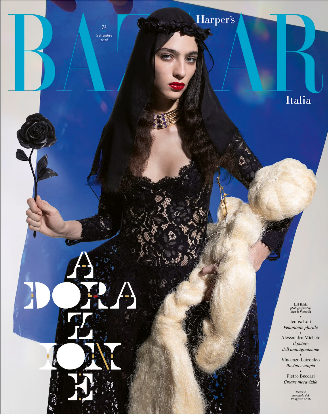 Olivier Schawalder Hair Hairstyling Harpers Bazaar Italia lesartists agency