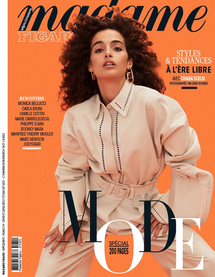 Hair Styling Olivier Lebrun Artist Paris Madame Figaro Fashion Cover David Roemer Chiara Scelsi lesARTISTS Josef Stockinger Agentur Munich