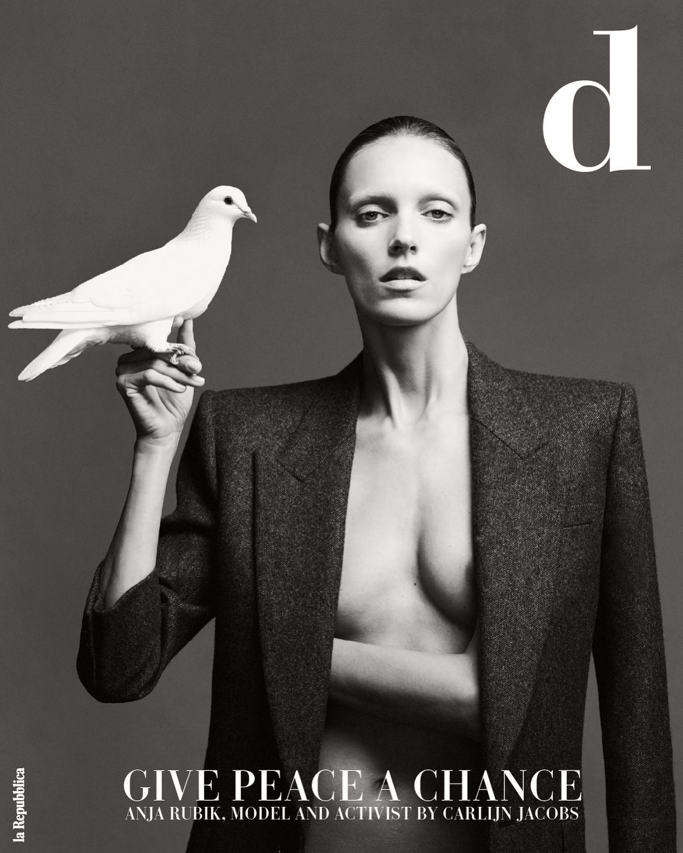 hair olivier schawalder model anja rubik  photographer carlijn jacobs peace