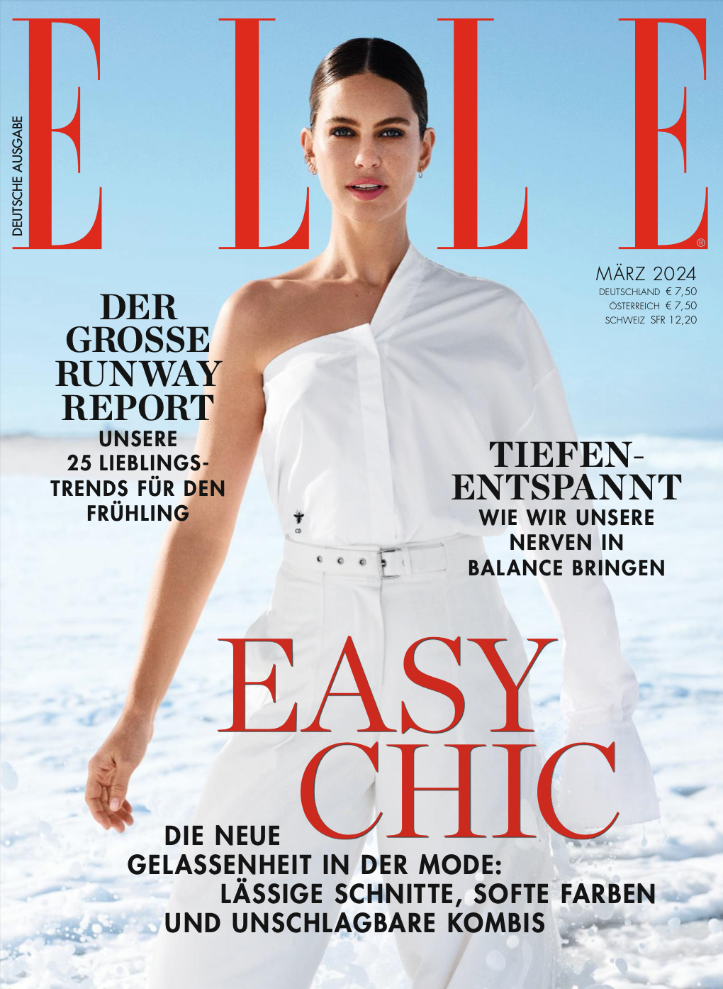Hair Anja Fichtenmayer ELLE lesARTISTS Agentur agency munich München Cover März