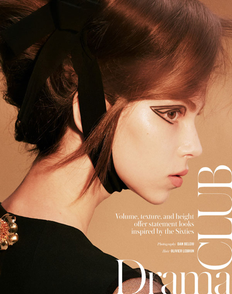 VOGUE ARABIA dan beleiu - hair olivier lebrun lesArtists by josef stockinger agency