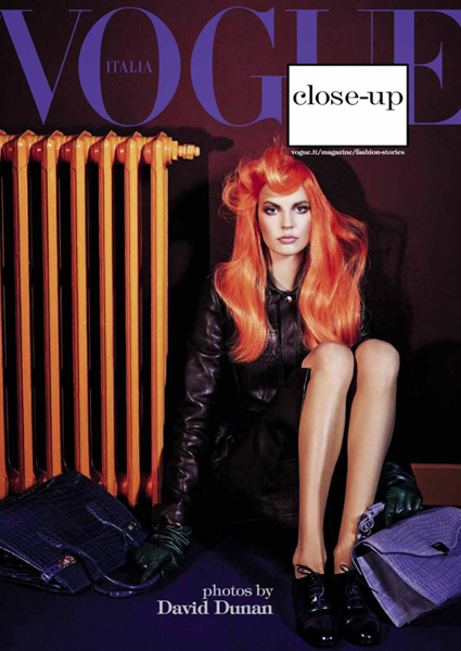 VOGUE ITALIA david dunan - hair olivier lebrun  lesArtists by josef stockinger agency