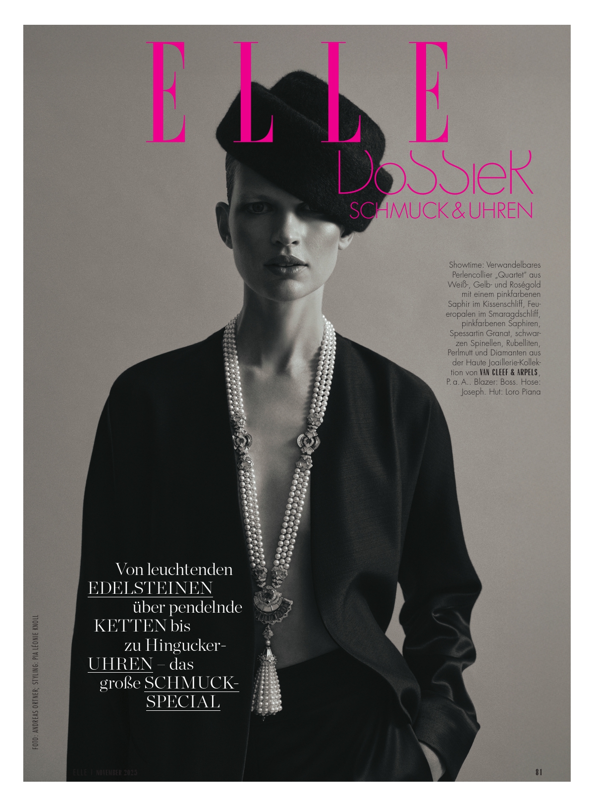 hairstyling olivier Lebrun Paris agency lesartists ELLE Germany