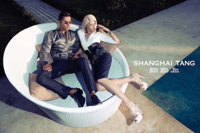 shanghai tang campaign with photographer richard bernadin and hair by olivier schawalder lesartists by josef stockinger