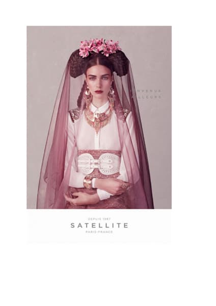 photographer annoush abrar with hairstylist olivier schawalder for satellite shooting