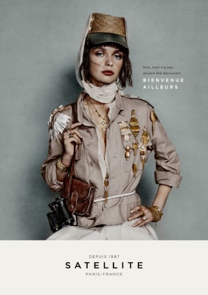 satellite campaign with photographer billy and hell and hair by olivier schawalder lesartists by josef stockinger