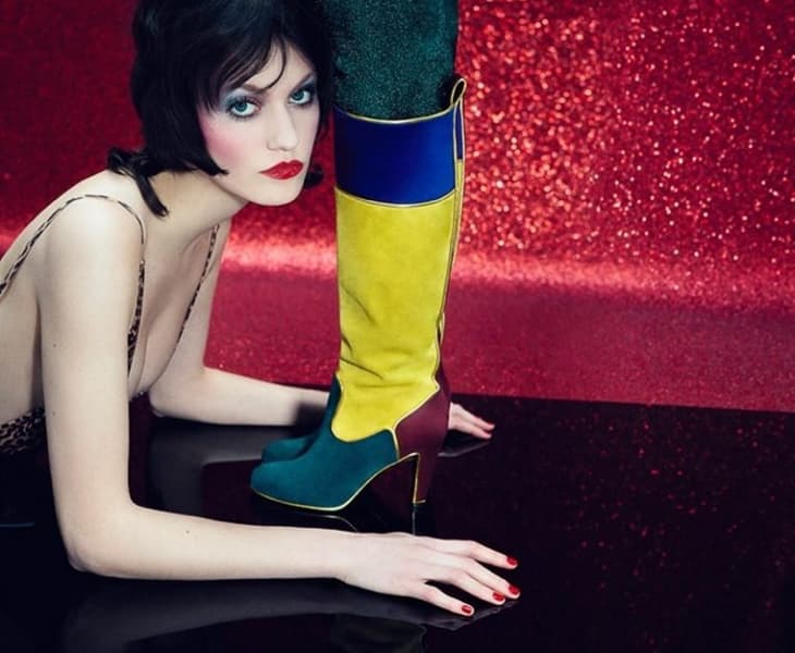 christian louboutin campaign by sofia mauro and hair by olivier schawalder lesartists by josef stockinger
