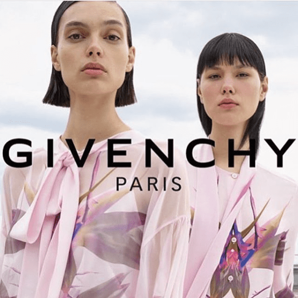 givenchy campaign photographed by julia champeau hair by olivier schawalder lesartists by josef stockinger