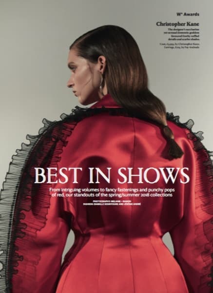 © melanie + ramon - hair olivier schawalderWALLPAPER MAGAZINElesArtists by Josef Stockinger creative agency