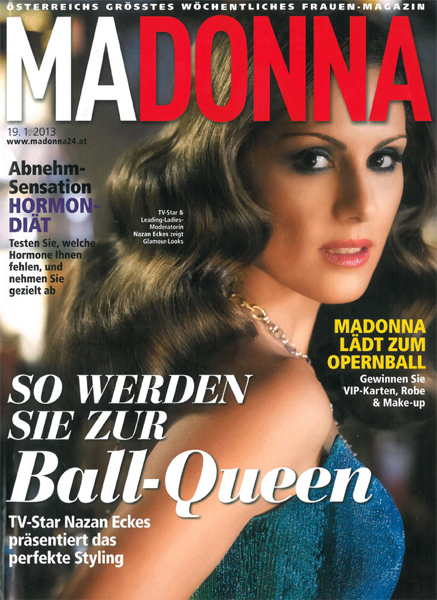 photographer: inge prader - madonna magazine - model: nazan eckes - hair & make up: sacha schuette