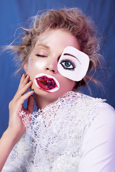 hair & make up artist sacha schuette lesartists by josef stockinger creative agency germany international