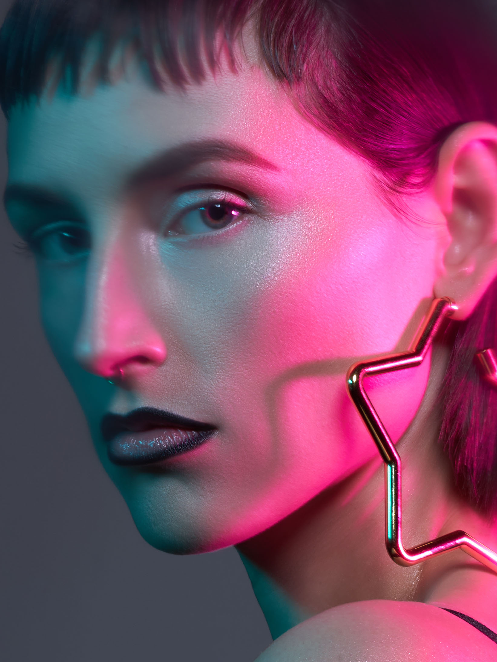 hair  makeup artist sacha schuette lesartists by josef stockinger creative agency germany berlin