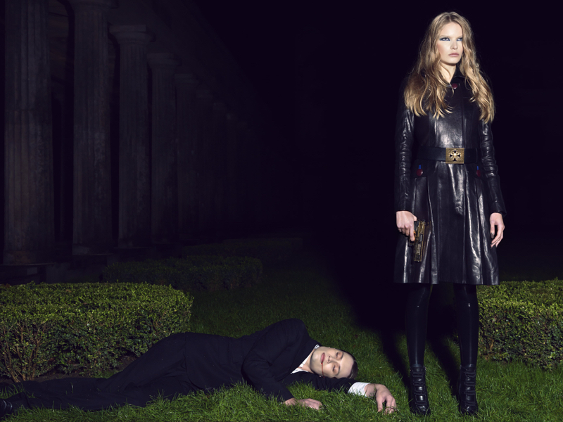 photographer sergio assabi with hair and make up artist servulo mendez  fault magazine lesartists by josef stockinger creative agency