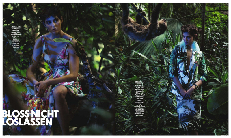 hair & make up artist Thorsten weiss lesartists by Josef stockinger barbara magazine alexandra kinga fekete